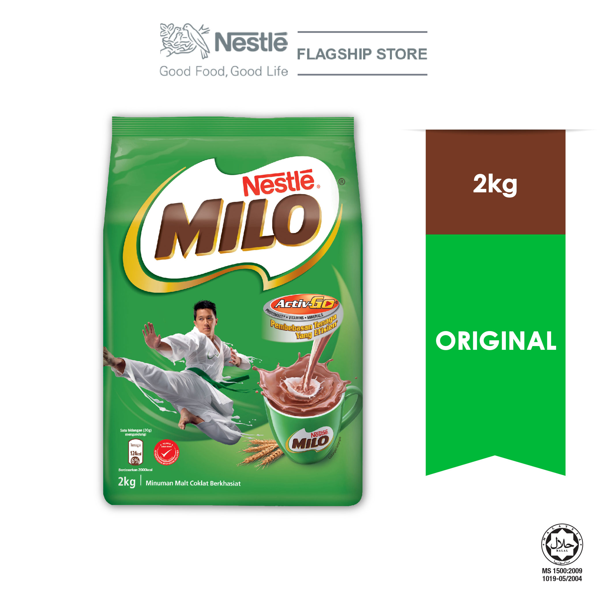 MILO ACTIV-GO POWDER Soft Pack 6 x 2kg
