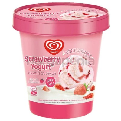 Wall's Strawberry Yogurt 750ml