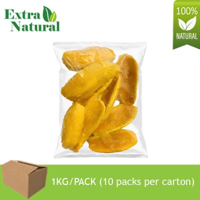 [Extra Natural] Frozen Waterlily Mango Halve 1kg (10 units per carton)