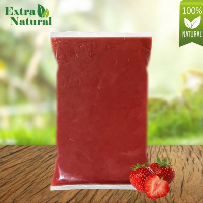 [Extra Natural] Frozen Strawberry Coulis 1kg (10 unit a carton)