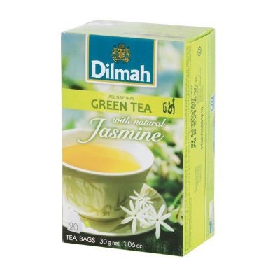 Dilmah Tea - Jasmine Green Tea (25 Teabags Per Unit)