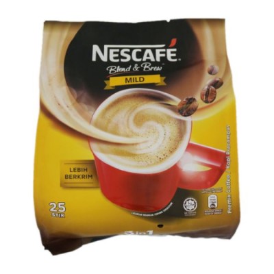 Nescafe Blend & Brew MILD 25 x 19 g [KLANG VALLEY ONLY]