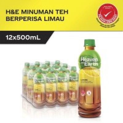 Heaven & Earth Ice Lemon Tea PET 500ml x 12