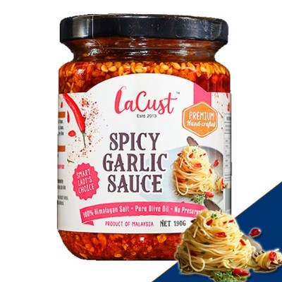 LaCust Spicy Garlic Sauce (20 Units Per Carton)