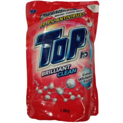 Top Brilliant Clean (Extra Whitening Boost) Liquid 1.8kg