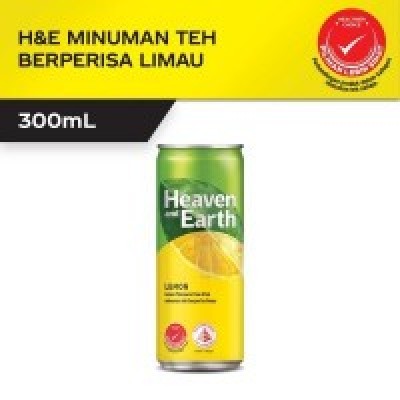 Heaven & Earth Ice Lemon Tea Can 300ml x 12