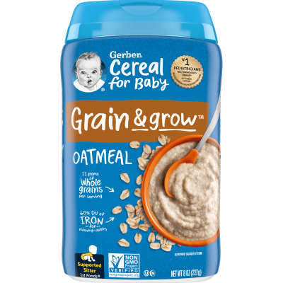 Gerber 1st Foods Oatmeal Single Grain Cereal 227g (8oz)