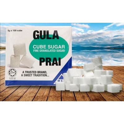 Gula Prai Cube Sugar 5gx100's