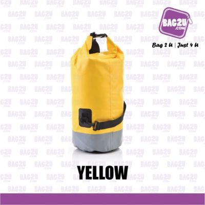 Bag2u 20 Liter Dry Bag (Waterproof) (Yellow) SB439 (1000 Grams Per Unit)