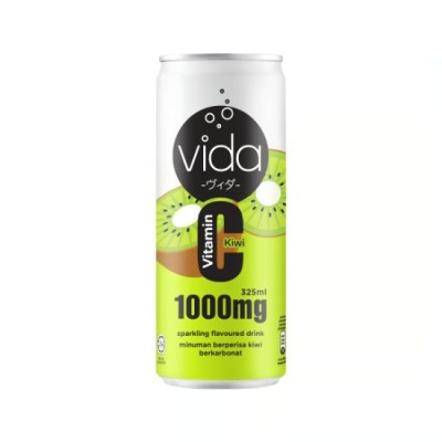 Vida Vitamin C-1000mg (Kiwi) 325ml