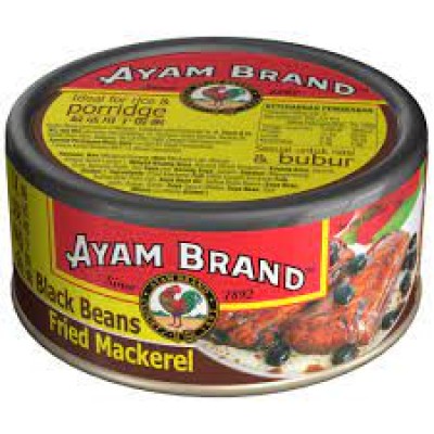 Ayam Brand Black Beans Fried Mackerel 150g