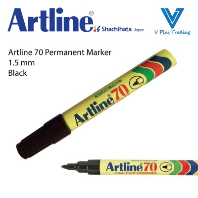 Artline 70 Permanent Marker 1.5mm (Black)