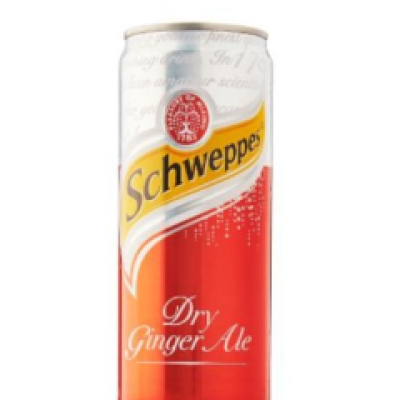 Schweppes DRY GINGER ALE 320 ml [KLANG VALLEY ONLY]