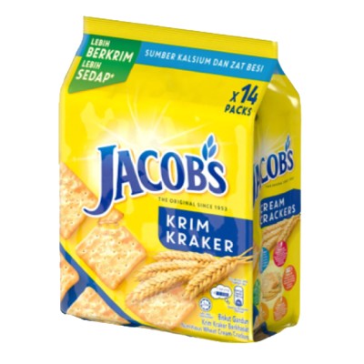 JACOBS CREAM CRACKER Multi Pack 504G x 14 packs x 10