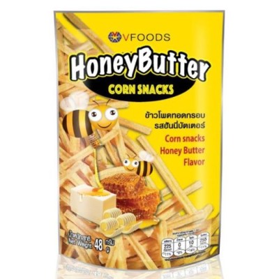 Honey Butter Corn Snacks 48 x 48g