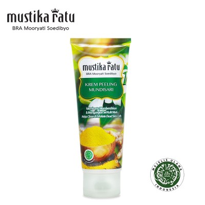 Mustika Ratu Krem Peeling Mundisari For Cleans & Exfoliate Dead Skin (125ml)