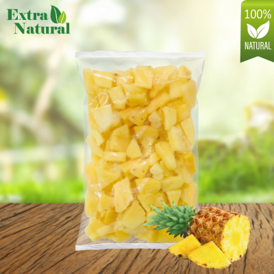 [Extra Natural] Frozen Pineapple Chunk 500g (30 unit per carton)