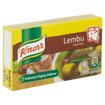 Knorr Seasoning Beef 6 cubes 60 gm