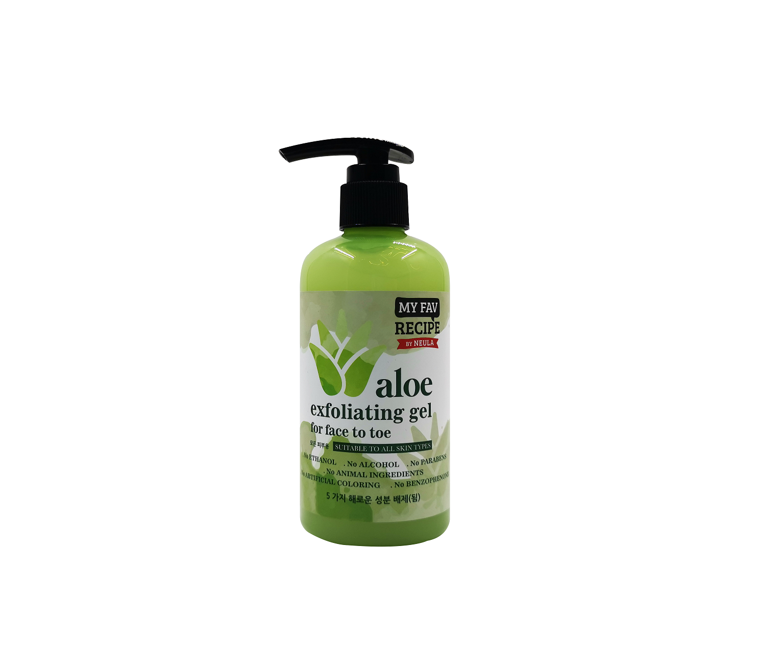 MY FAV RECIPE BY NEULA ALOE EXFOLIATING GEL FOR FACE TO TOE