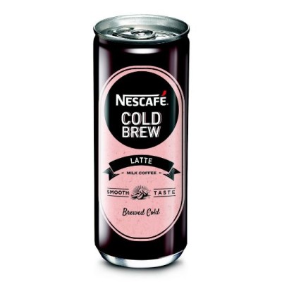 NESCAFE Cold Brew LATTE Canned 240 ml Drink Minuman