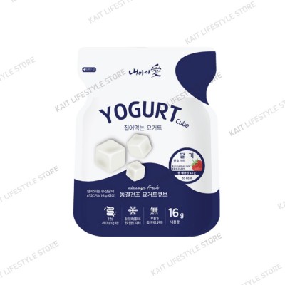 NAEIAE KOREA Freeze-Drying Yogurt And Fruit Yogis (12 months+) 16g - Strawberry