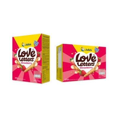 Julie's Love Letters Straw | 100 g x 24