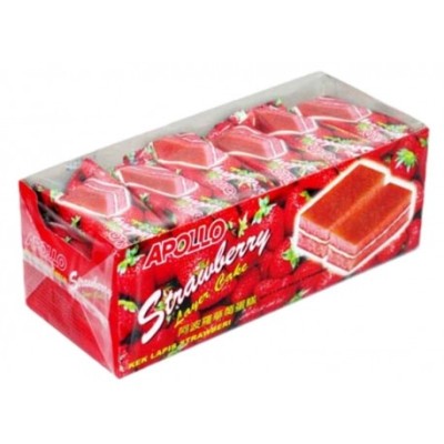 Apollo Strawberry Layer Cake 6's