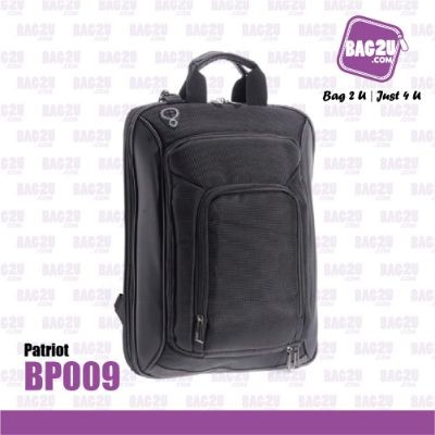 Bag2u Laptop Backpack (Trio Use) (Black) BP009 (1000 Grams Per Unit)