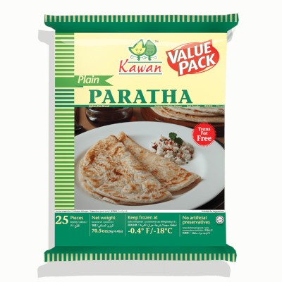 Plain Paratha Value Pack (25 pcs - 2kg) (8 Units Per Carton)