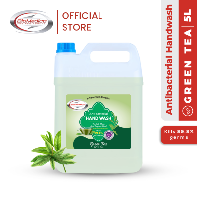 Biomedico Antibacterial Hand Wash (5L) Green Tea