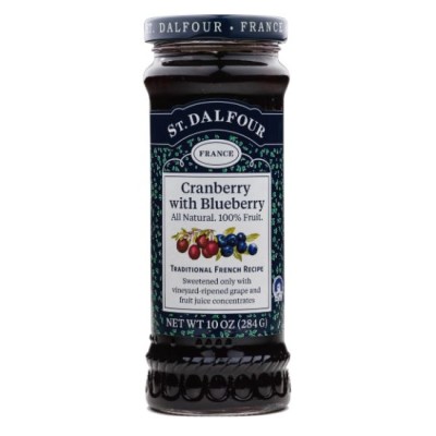 ST Dalfour Cranberry & Blueberry Jam 284g