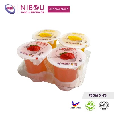 Nibou (NBI) KIDS JOY Yogurt Flavour Drink (75gm x 4's x 24)