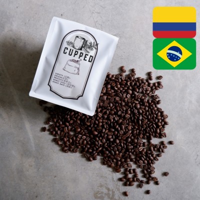 [1KG] BLEND BRAZIL + COLOMBIA, MEDIUM, 100% Roasted Arabica Coffee Bean