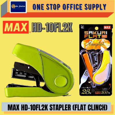 MAX FLAT CLINCH  STAPLER HD-10FL2K