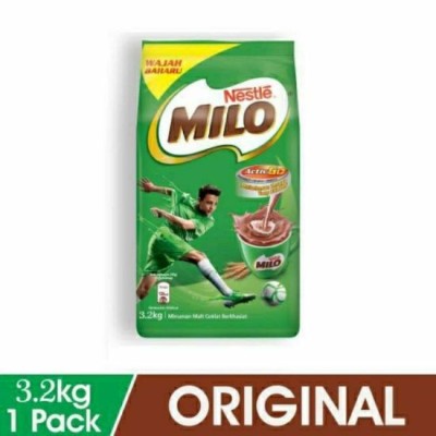 Milo Activ-Go Chocolate Malt Powder 3.2kg [KLANG VALLEY ONLY]