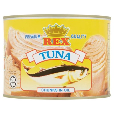 Rex Tuna Chunks In Oil 1.85kg