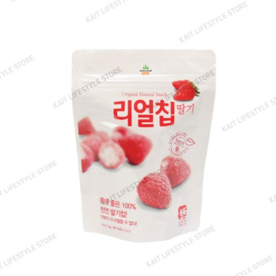 SANMAEUL Original Natural Freeze-Dried Fruit Chips (20g) [12 Months] - Strawberry