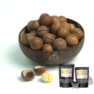 ALSULTAN ROASTED & SALTED MACADAMIA NUT IN SHELL 10KG