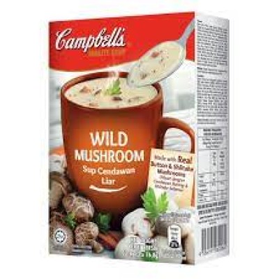 Campbell's Mushroom Wild Mushroom 16.8g x 3's