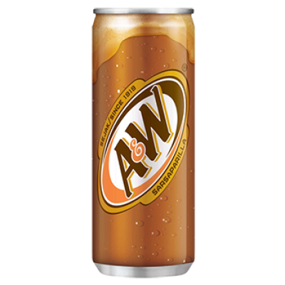 A&W Canned 4 x 320 ml Soft Drink [KLANG VALLEY ONLY]