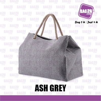 Bag2u Shopping Bag (Ash Grey) SB501 (1000 Grams Per Unit)