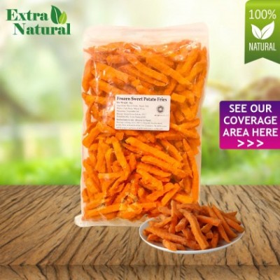 [Extra Natural] Frozen Orange Sweet Potato Fries 500g