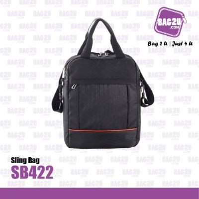 Bag2u Sling Bag (Black) SB422 (1000 Grams Per Unit)