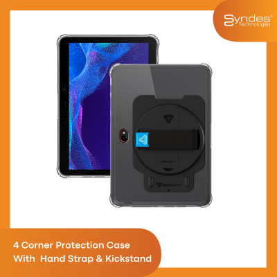 [PRE-ORDER] Samsung Galaxy Tab Active Pro   Active4 Pro | 4 Corner Protection Case Hand Strap & Kickstand