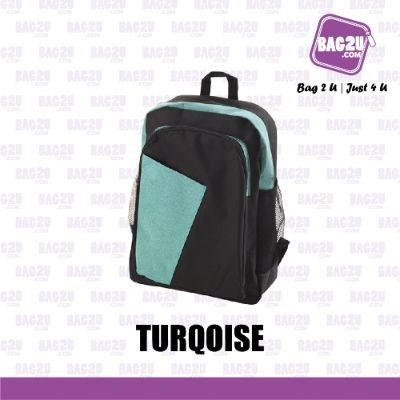Bag2u Backpack (Turquoise) BP820 (1000 Grams Per Unit)