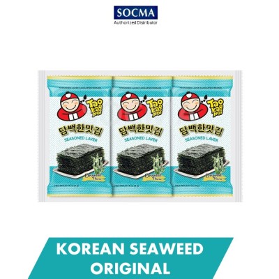 TAO KAE NOI KOREAN SEAWEED CLASSIC 20X(3X4G) (20 Units Per Carton)
