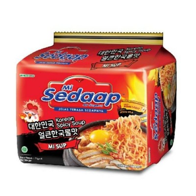 Mi Sedaap (Korean Spicy Soup) 77g x 5's