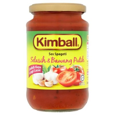 Kimball Tomato, Basil & Garlic Spaghetti Sauce 350g