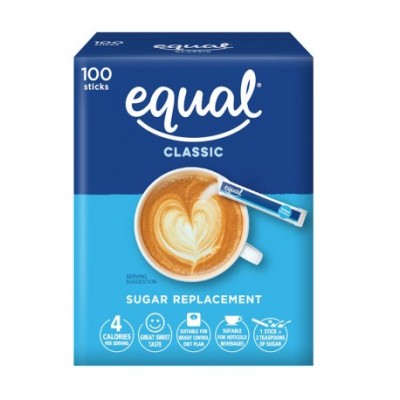 Equal Sweetener Classic Sticks 100's