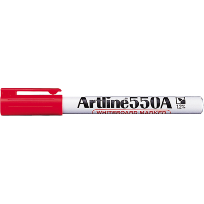 Artline 550A Whiteboard Marker Red